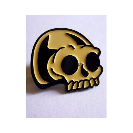 Pins EMAILLÉ TETE DE MORT
