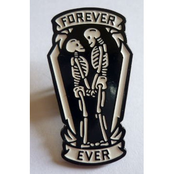 ENAMEL PIN FOREVER EVER ENAMEL PIN FOREVER EVER