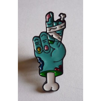 ENAMEL PIN ZOMBIE HAND