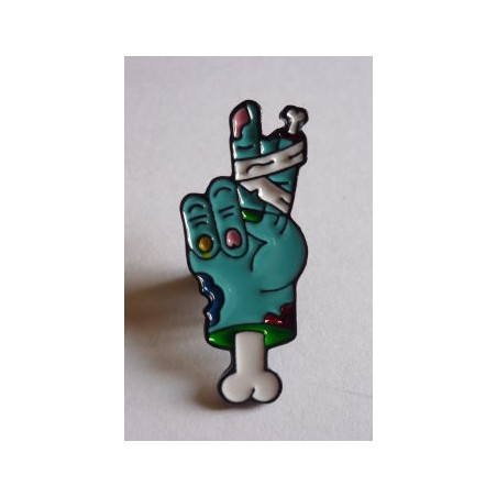 ENAMEL PIN ZOMBIE HAND