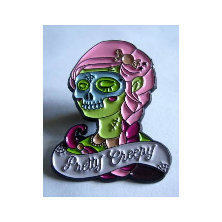 ENAMEL PIN PRETTY CREEPY