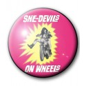 SHE-DEVILS ON WHEELS BUTTON