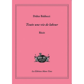 Book TOUTE UNE VIE DE LABEUR