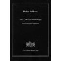 Livre UNE ANNÉE SABBATIQUE