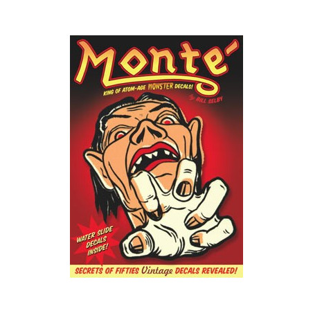 Livre MONTE: KING OF ATOM AGE MONSTER DECALS