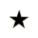 ENAMEL PIN BLACK STAR
