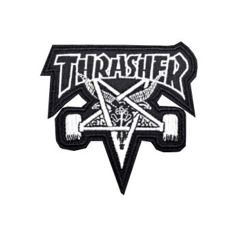 THRASHER Patch BRODÉ