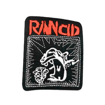 RANCID Patch BRODÉ RANCID Patch BRODÉ