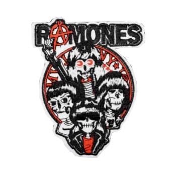 RAMONES Patch BRODÉ