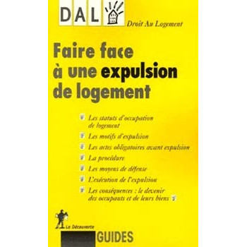 Book FAIRE FACE A UNE EXPULSION DE LOGEMENT