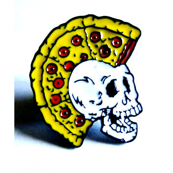 ENAMEL PIN PUNK PIZZA