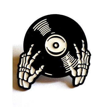 ENAMEL PIN RECORD