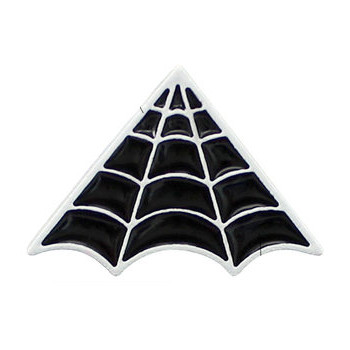 ENAMEL PIN SPIDER WEB