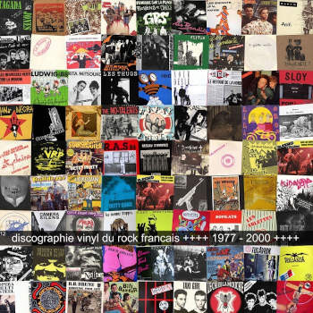 DISCOGRAPHIE VINYL DU ROCK FRANÇAIS 1977-2000