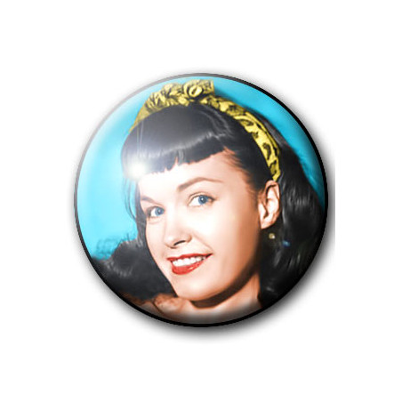 BUTTON BETTIE PAGE