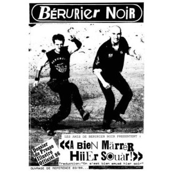 livre BERURIER NOIR - A BIEN MÄRRÉR HIIER SOUAR