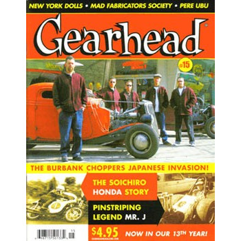 Livre GEARHEAD N°15 WINTER 2007