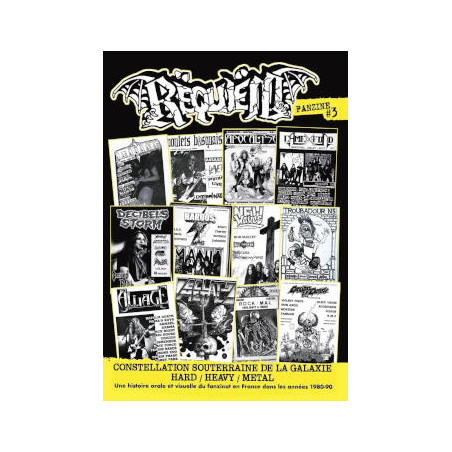 livre RËQUIËM FANZINE N°3