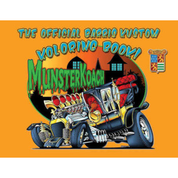 book THE OFFICIAL BARRIS KUSTOM KOLORING BOOK