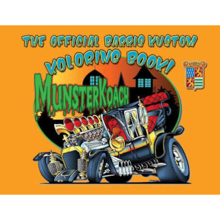 book THE OFFICIAL BARRIS KUSTOM KOLORING BOOK