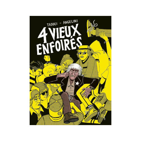 comic book 4 VIEUX ENFOIRÉS