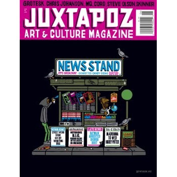 Livre JUXTAPOZ N°101 JUNE 2009