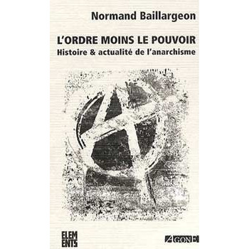 Book L'ORDRE MOINS LE POUVOIR